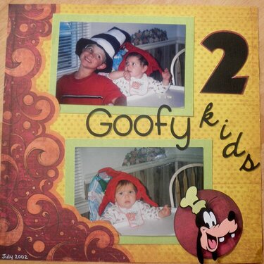 2 Goofy Kids - Layout version #1