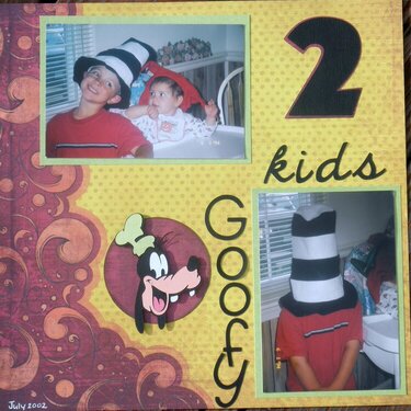 2 Goofy Kids - Layout version #2