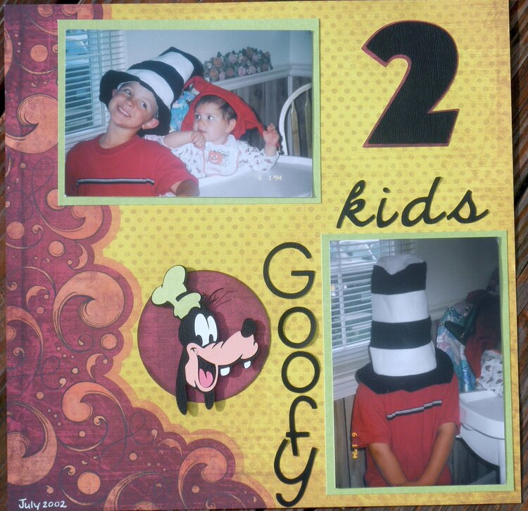 2 Goofy Kids - Layout version #2