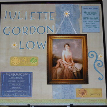 Juliette Gordon Low Girl Scout L/O