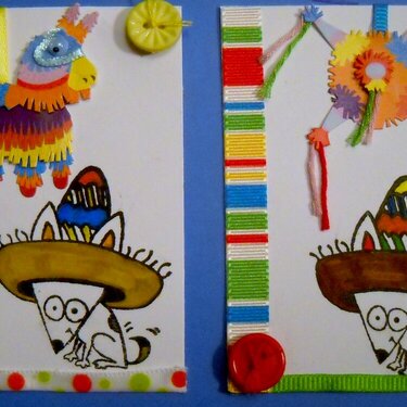 Mexican Fiesta ATC Cards