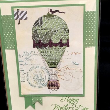 Mother&#039;s Day Balloon Card