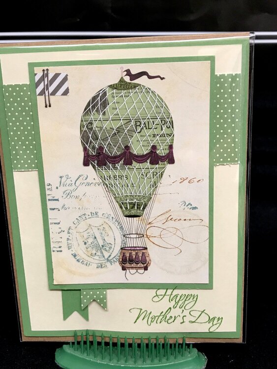 Mother&#039;s Day Balloon Card