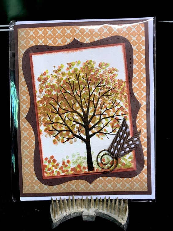 Autumn Tree Card