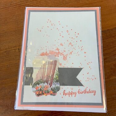 Beach Birthday Card