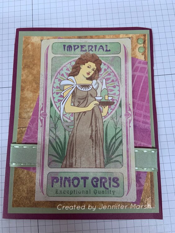 Wine Card - Portrait