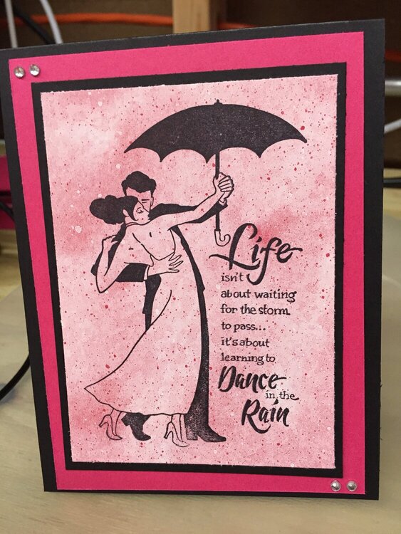 Dance in the Rain card