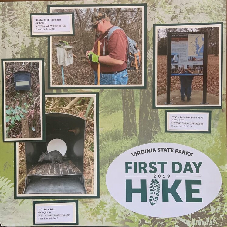 First Day Hike Layout