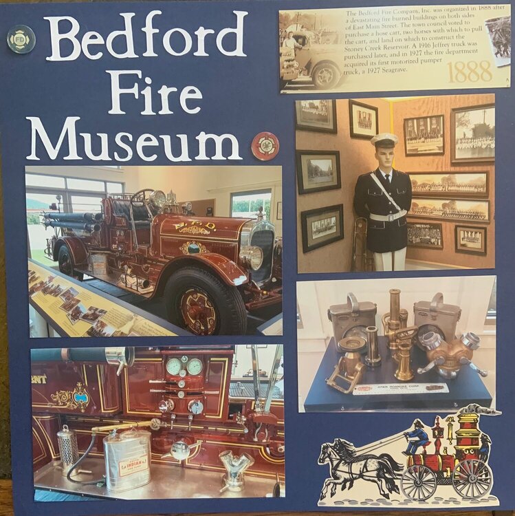 Bedford Fire Museum Layout Page 1