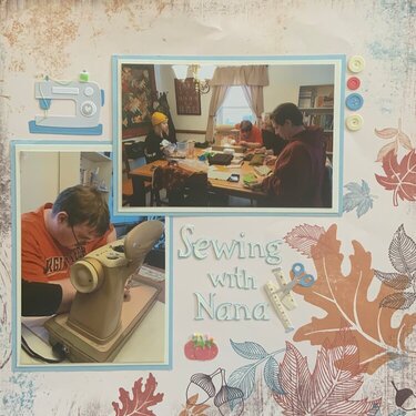 Sewing with Nana