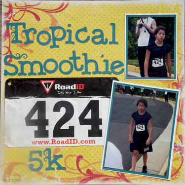Tropical Smoothie 5K Layout