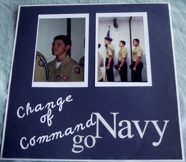 Navy ROTC Change of Command 2012
