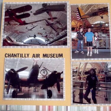Chantilly Air Museum Layout Page 1