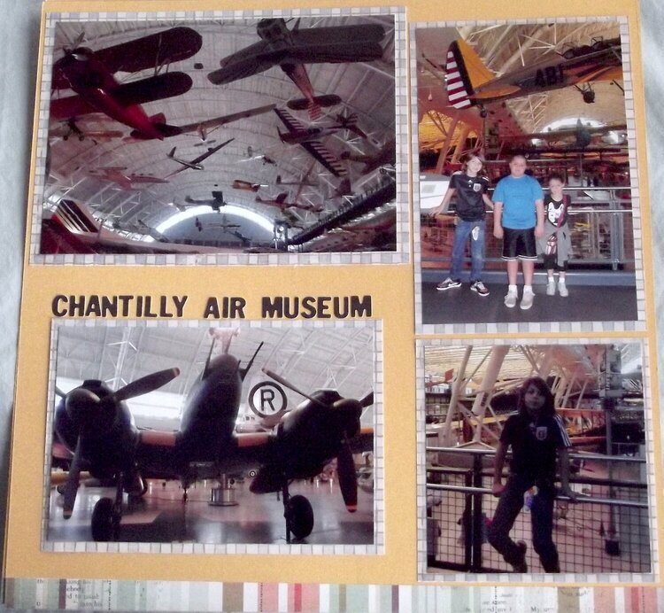 Chantilly Air Museum Layout Page 1