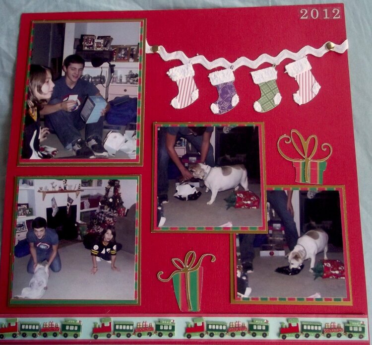 Christmas 2012 layout