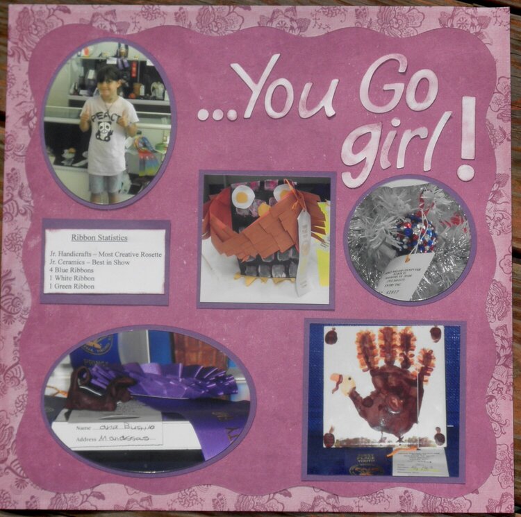 County Fair - You Go Girl Layout Page 2