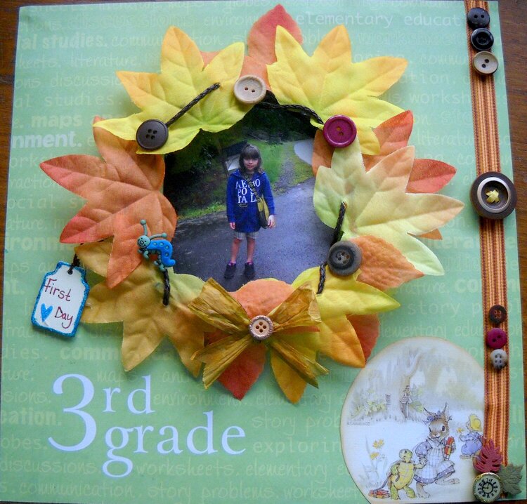 First Day 3rd Grade Layout