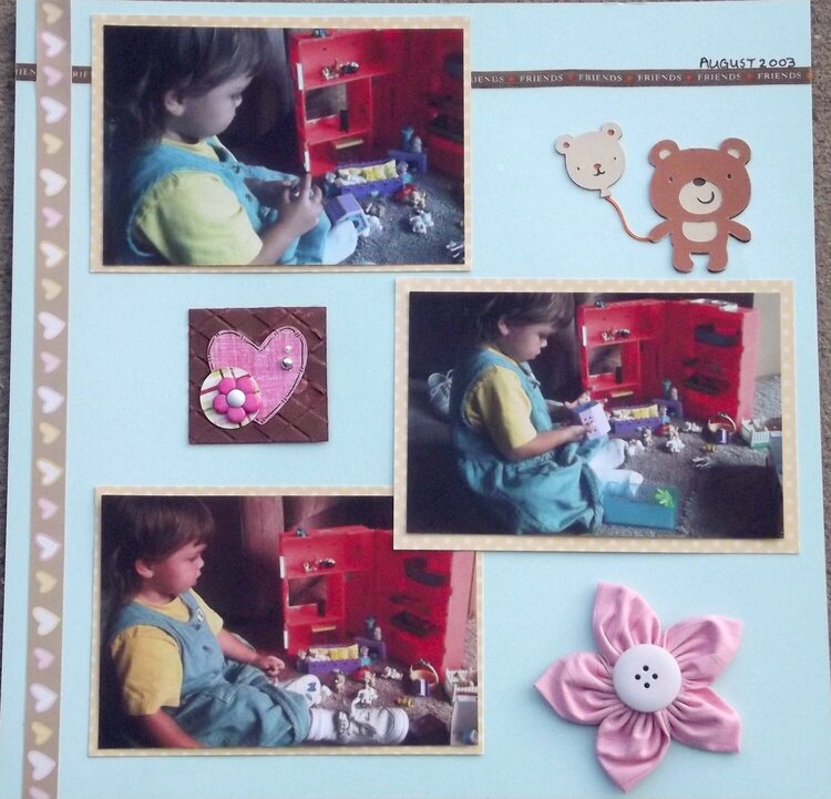 Friends - August 2003 layout