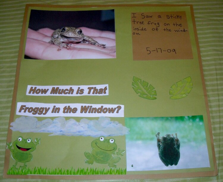 Tree Frog Challenge DD and Me Page 2