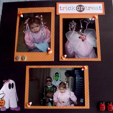 Halloween Layout Page 2
