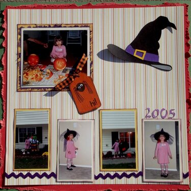 Halloween 2005 layout