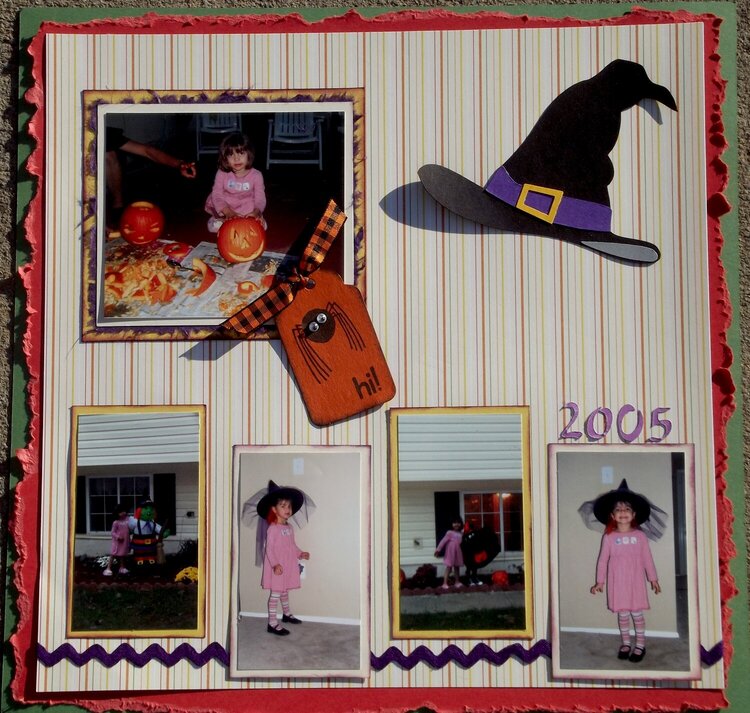 Halloween 2005 layout