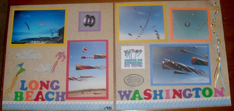 Long Beach Kite Festival 1981 2 page layout