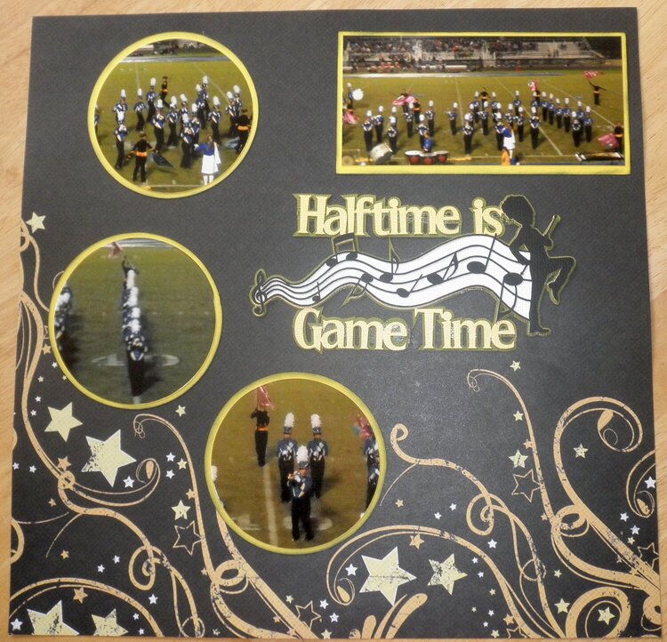 OPHS Marching Band - Half Time Layout page 1