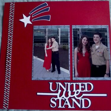 United We Stand Military Ball Layout