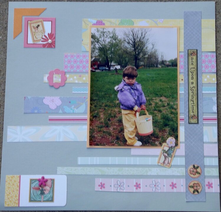 Once Upon a Springtime Layout