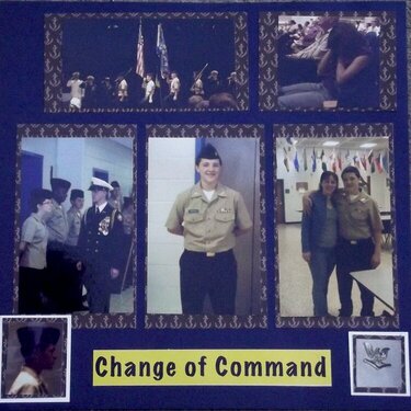 Change of Command Layout