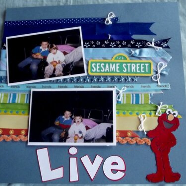 Sesame Street Live Layout