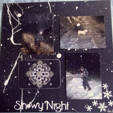Snowy Night Layout - Son