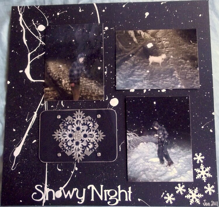 Snowy Night Layout - Son