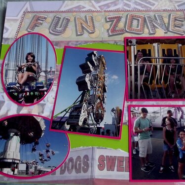 Fun Zone State Fair Layout