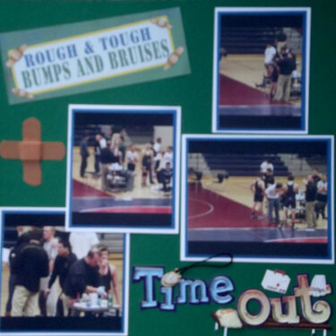 Time Out Wrestling Layout