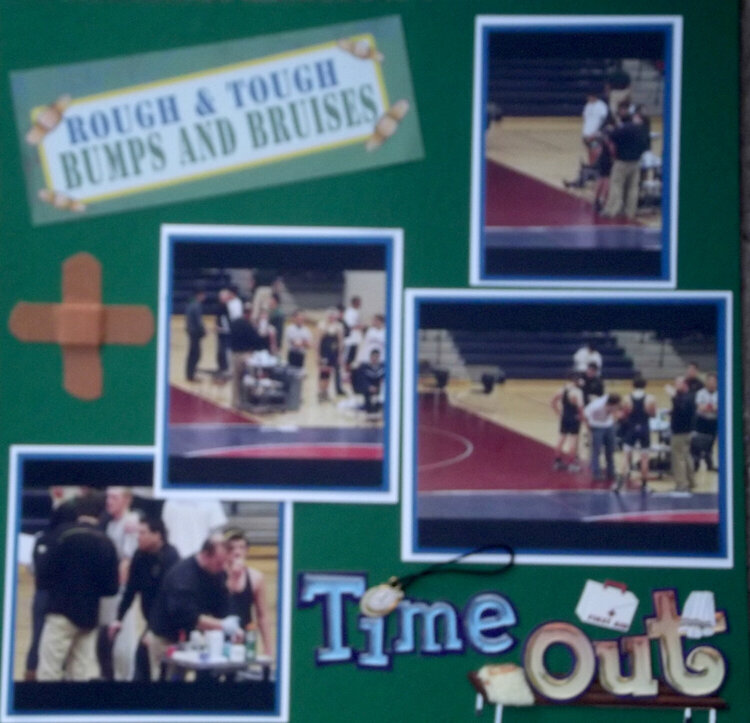 Time Out Wrestling Layout
