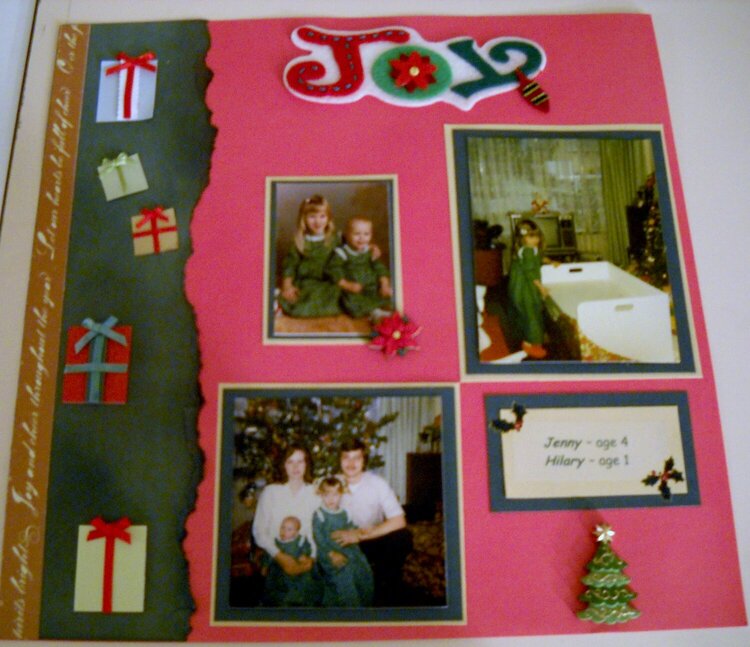 Christmas 1979 page 1 layout