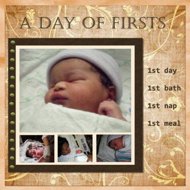 A Day of Firsts