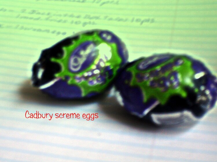 Cadbury screme egg