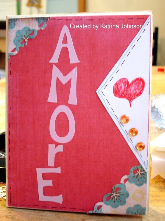 Cover to Amore Envie mini album