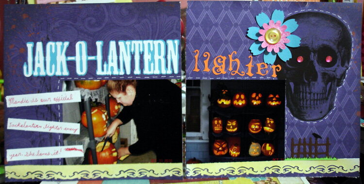 Jackolantern lighter