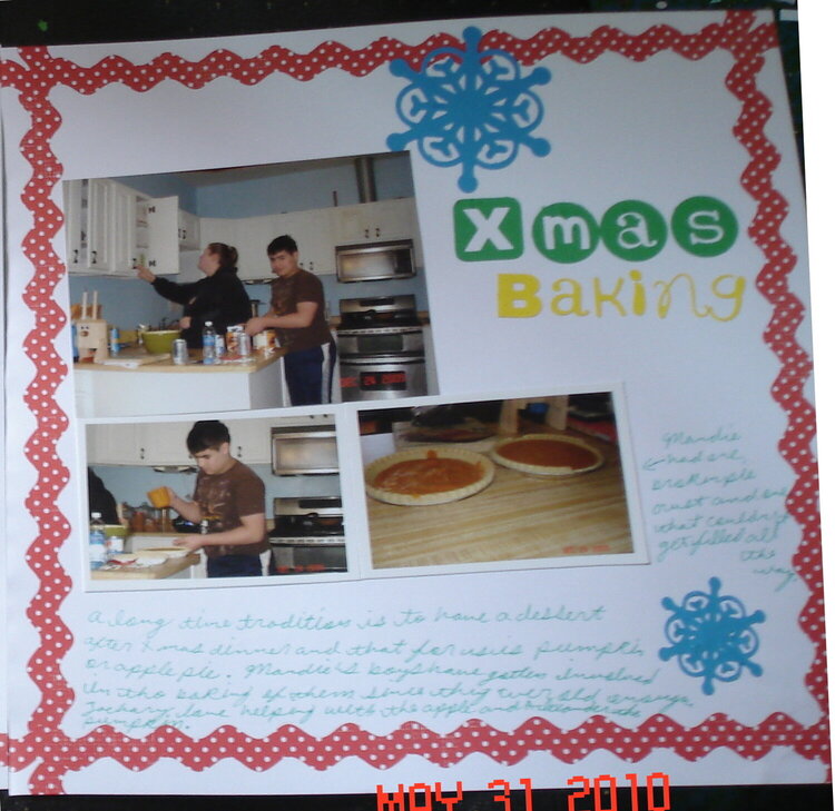 page 1 Xmas baking