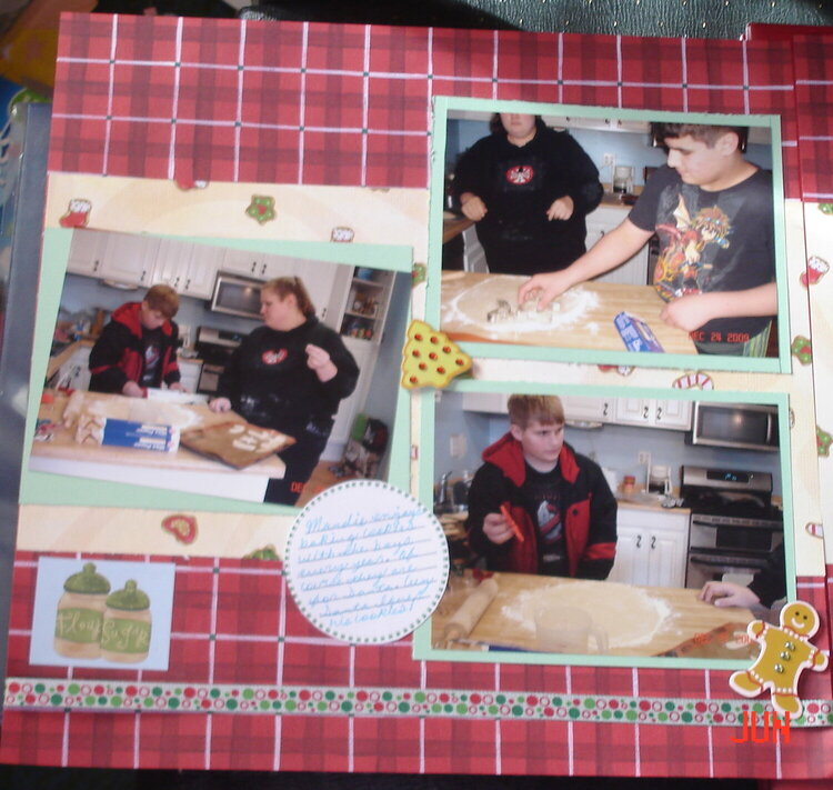 Christmas baking page 1