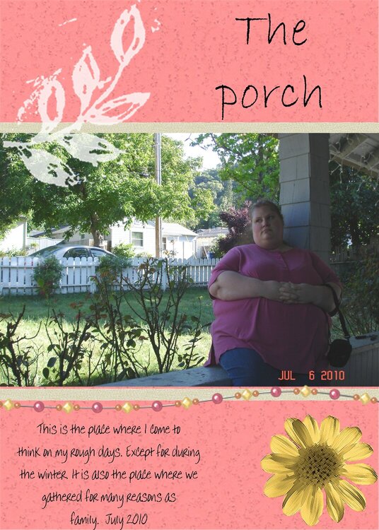 The porch