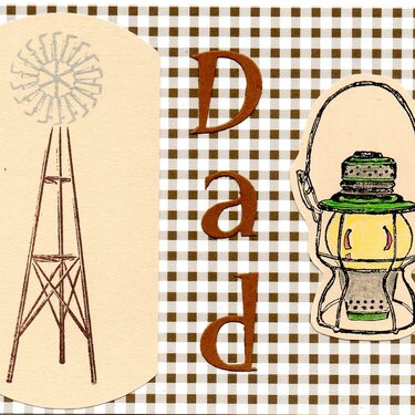 Father&#039;s Day - Windmill &amp; Lantern