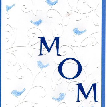 Mothers Day - Blue Birds