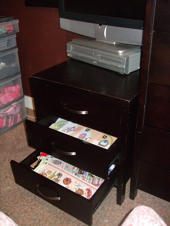 original storage for stickers and cricuit cartridges