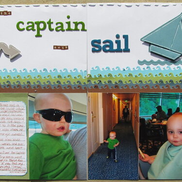 the Captain sets Sail
