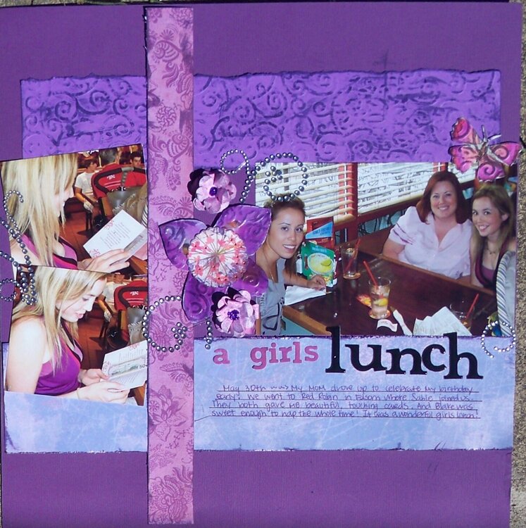 a girls lunch